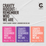 CRAVITY - 1ST MINI ALBUM HIDEOUT REMEMBER WHO WE ARE SEASON1