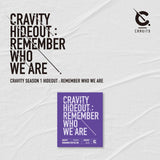 CRAVITY - 1ST MINI ALBUM HIDEOUT REMEMBER WHO WE ARE SEASON1