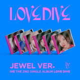 IVE - 2ND SINGLE ALBUM LOVE DIVE JEWEL CASE VER.