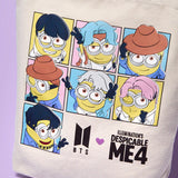 BTS X DESPICABLE ME 4 OFFICIAL MERCH ECO BAG