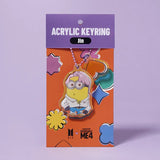 BTS X DESPICABLE ME 4 OFFICIAL MERCH ACRYLIC KEYRING