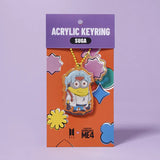 BTS X DESPICABLE ME 4 OFFICIAL MERCH ACRYLIC KEYRING