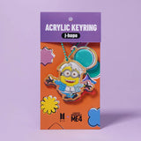 BTS X DESPICABLE ME 4 OFFICIAL MERCH ACRYLIC KEYRING