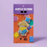 BTS X DESPICABLE ME 4 OFFICIAL MERCH ACRYLIC KEYRING