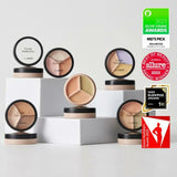 THE SAEM - COVER PERFECTION TRIPLE POT CONCEALER 4 COLORS