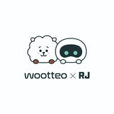 BTS JIN - WOOTTEO X RJ PLUSH DOLL (WHITE)