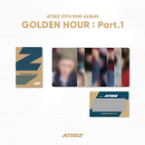 ATEEZ - GOLDEN HOUR : PART.1 OFFICIAL MERCH PHOTO & SCRATCH CARD Z SET