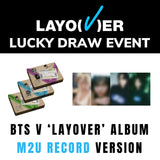 BTS V - 1ST SOLO ALBUM LAYOVER LUCKY DRAW EVENT