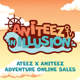 ATEEZ X ANITEEZ ADVENTURE POP-UP STORE ANITEEZ IN ILLUSION OFFICIAL MERCH