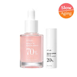 ANUA - PEACH 70 NIACIN SERUM 30ML SET (+GREEN LEMON SERUM 3.3G)