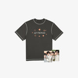 TXT - TOMORROW X TOGETHER WORLD TOUR ACT : PROMISE OFFICIAL MERCH S/S T-SHIRT (GREY)