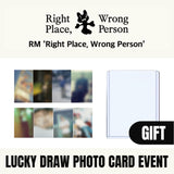 BTS RM - 2ND SOLO ALBUM RIGHT PLACE, WRONG PERSON LUCKY DRAW EVENT