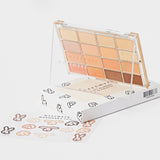 [SET] WAKEMAKE - EYE PALETTE + BLURRING POT + BLUSHER [WARMGRAYTAIL 3 TYPES] (FREE : BUNNYBUNNY STRING POUCH + LIP BRUSH)