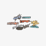 BTS J-HOPE - HOPE ON THE STREET OFFICIAL MERCH STICKER SET