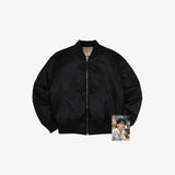 BTS JUNGKOOK - GOLDEN OFFICIAL MERCH OVERSIZED BOMBER JACKET