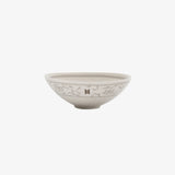 BTS - 2024 DALMAJUNG BTS X MU:DS OFFICIAL MERCH WHITE PORCELAIN BOWL WITH INLAID LOTUS SCROLL DESIGN MINIATURE