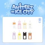 ATEEZ X ANITEEZ POP-UP ANITEEZ IN ICE CITY OFFICIAL MERCH PHOTOCARD HOLDER KEYRING