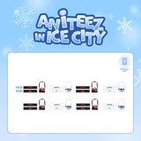 ATEEZ X ANITEEZ POP-UP ANITEEZ IN ICE CITY OFFICIAL MERCH HOCKEY CLUB MASCOT SET