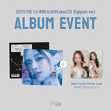 [EVENT] TWICE TZUYU - 1ST MINI ALBUM ABOUTZU DIGIPACK VER.