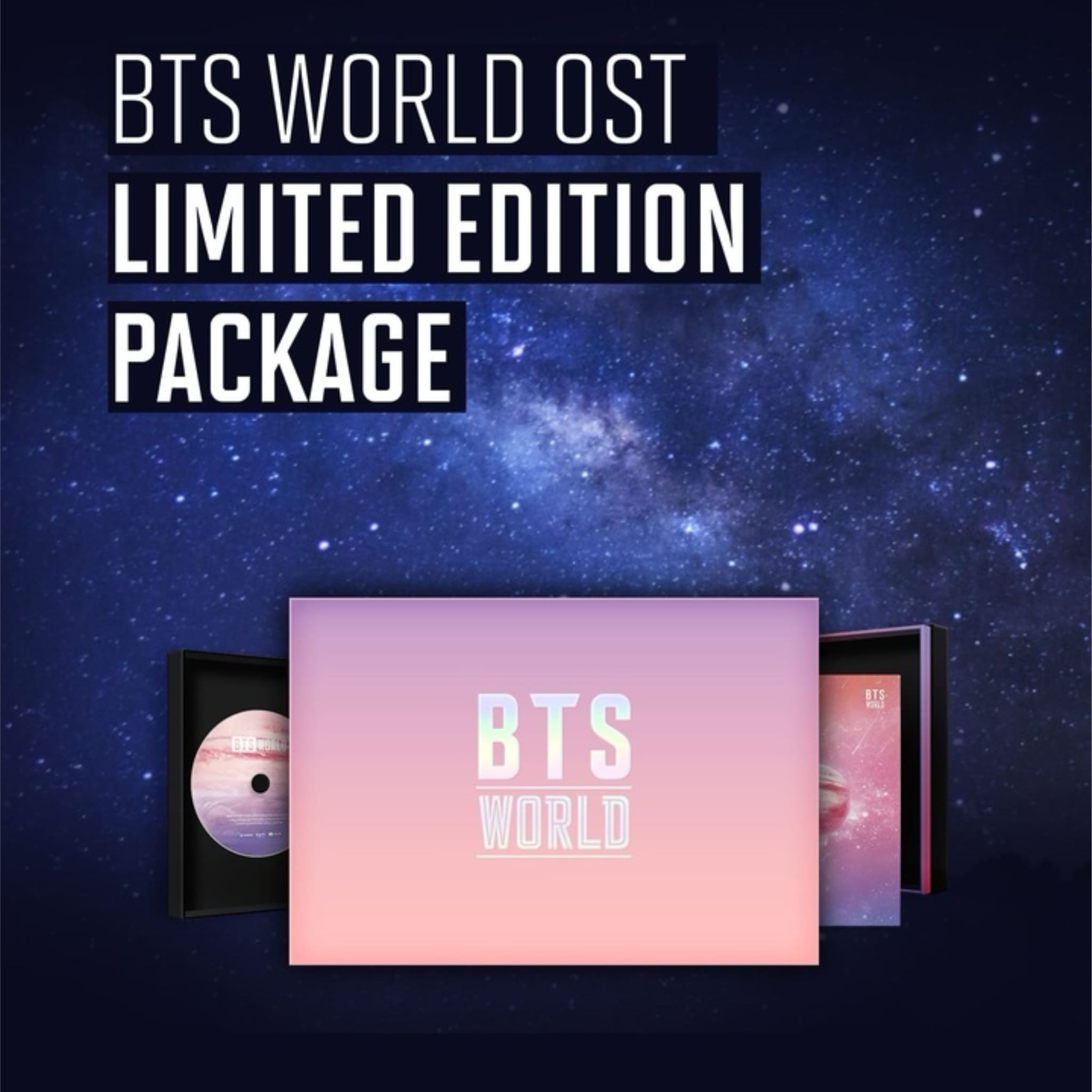 BTS - WORLD OST LIMITED EDITION PACKAGE – K-COSMO